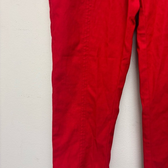 Sourpuss Sugar Pie Red Swallow Capris Leggings - Picture 8 of 13